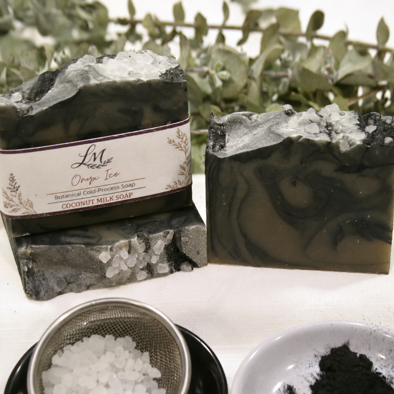 Onyx Ice Cold Process Soap Bar