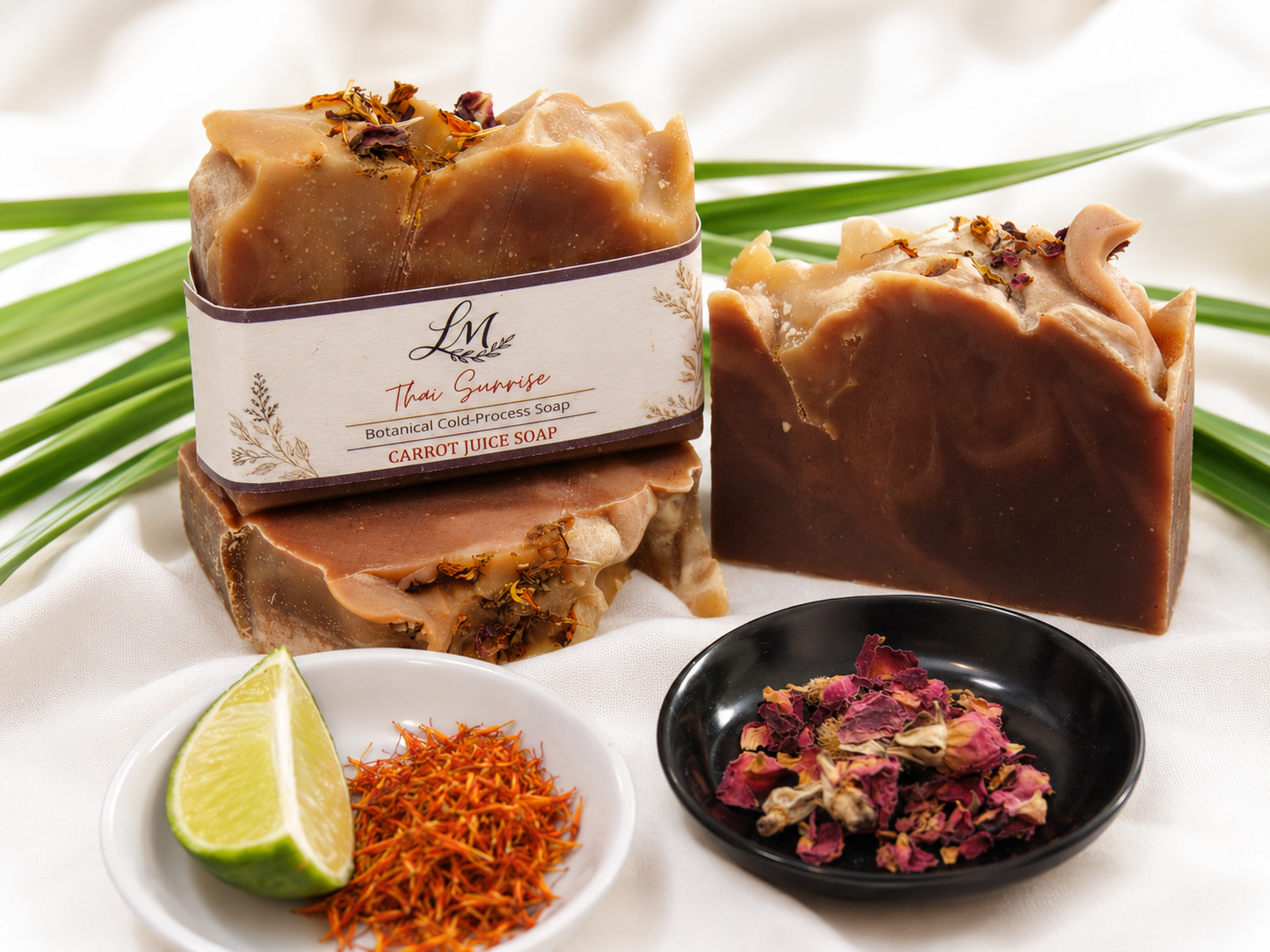 Thai Sunrise Cold Process Soap Bar