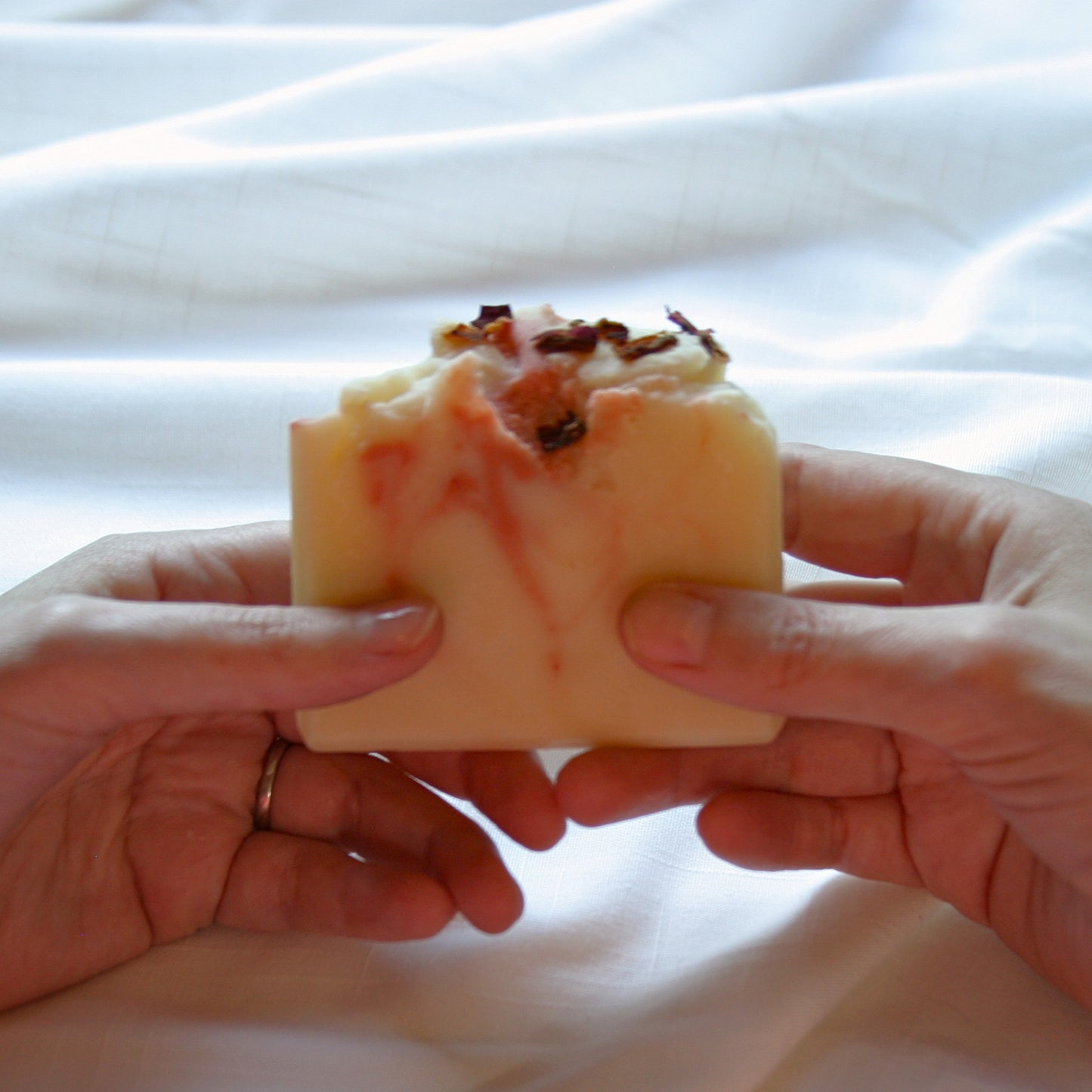 Coconut Rose Cold Process Soap Bar
