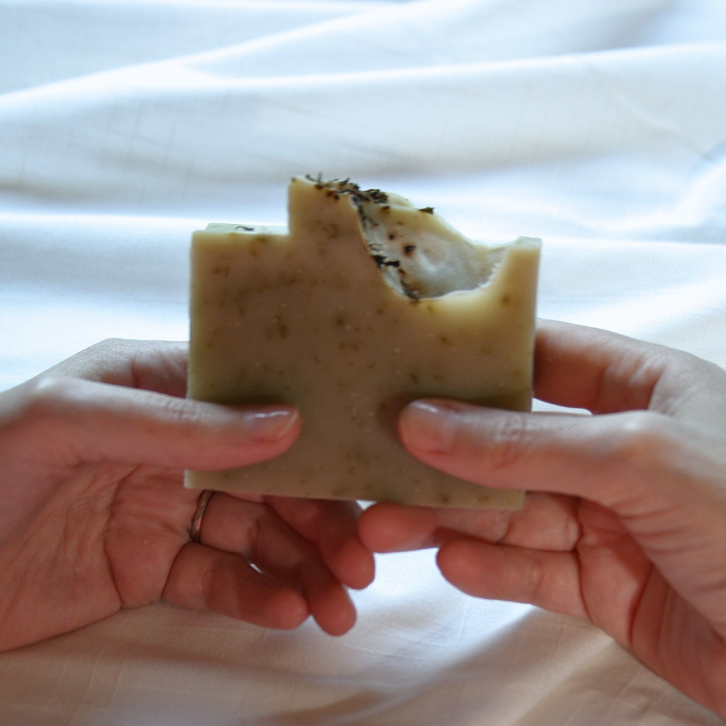 Mint Garden Cold Process Soap Bar