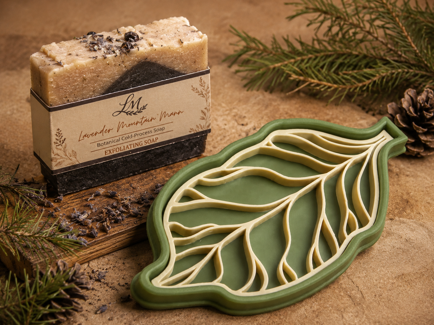 Signature Bay Leaf Soap Tray